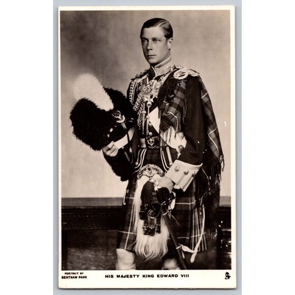 Vintage Tucks Postcards Of King Edward VIII & Royal Portrait Set of 5 #1624 - Picture 5 of 10